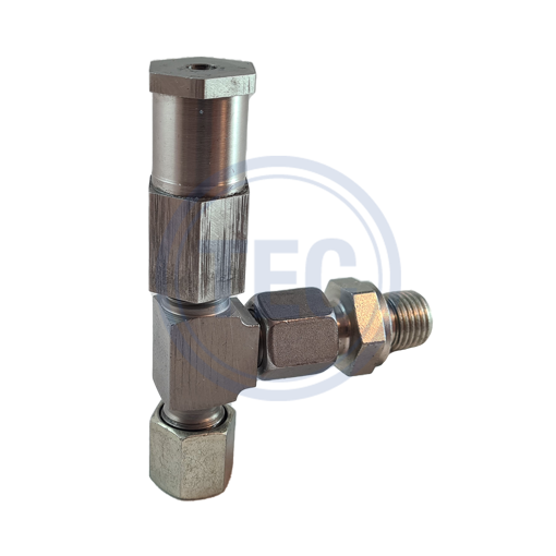 Sikkerhetsventil 350 bar, 1/4"BSP, D6S