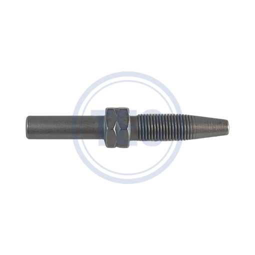 Slangestuss 6mm rett, skru NW4
