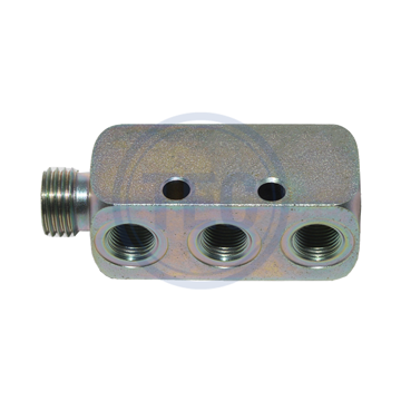 Manifold 6-hulls for B-injektor,BPLD-0303T-ZN