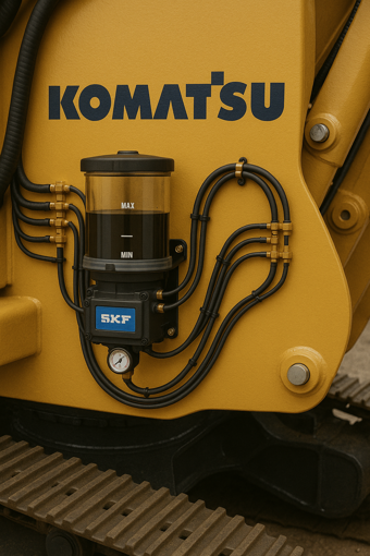 Bilde av Komatsu gravemaskin
